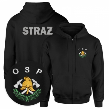 Bluza rozpinana OSP haft (STARE LOGO)