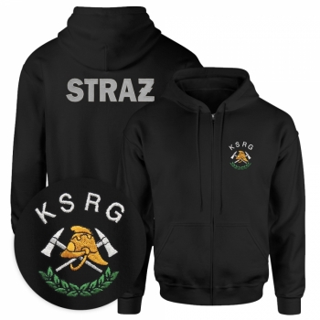 Bluza rozpinana KSRG OSP haft