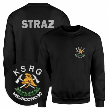 Bluza OSP KSRG haft + miejscowość