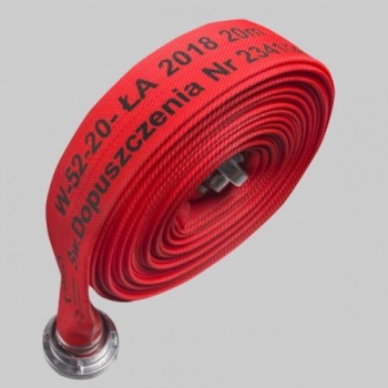WĄŻ TŁOCZNY POWLEKANY W-52-20-RED KORUS