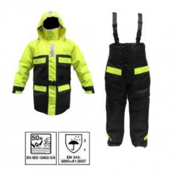 Dwuczęściowy kombinezon wypornościowy MULLION Northsea2 Hi-Vis