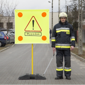 Znak rozstawny ostrzegawczy 