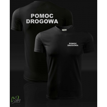 Koszulka termoaktywna T-shirt POMOC DROGOWA Męska