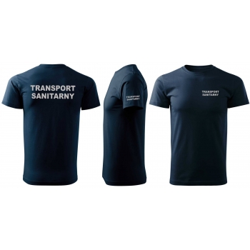 TRANSPORT SANITARNY koszulka z nadrukiem