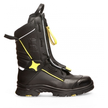 Trzewiki z Membraną Strażackie FALCON 832 Protektor Czarno-Żółte F2A