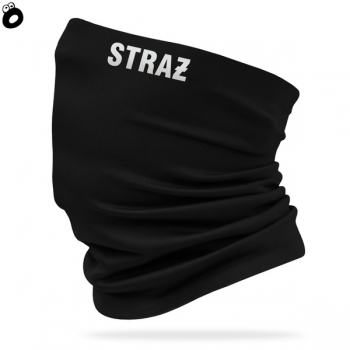 Komin termoaktywny z nadrukiem odblaskowym STRAŻ