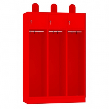 Szafa strażacka trzysegmentowa STR400/3