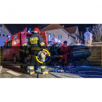 RescueBaG PRO Z TRUDNOPALNEJ TKANINY ROYALTY TORBA NA UDO