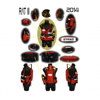 Kamizelka asekuracyjna RATOWNIK III KSP 80N 2014