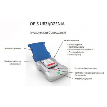 DEFIBRYLATOR SZKOLENIOWY AED PRESTAN 120