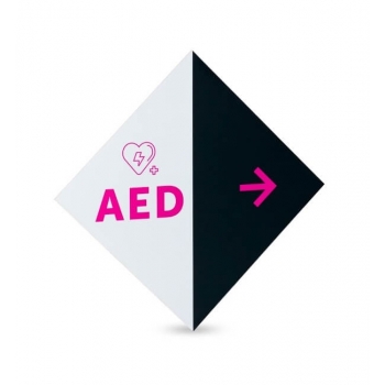 Tablica kierunkowa AED 