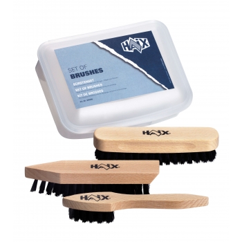 HAIX zestaw szczotek do czyszczenia obuwia