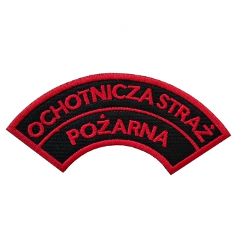 PÓŁKSIĘŻYC NA RĘKAW CZERWONY OSP -SR