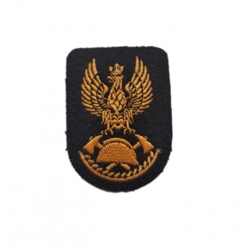 ORZEŁ HAFTOWANY NA BERET LUB CZAPKĘ PSP - SR